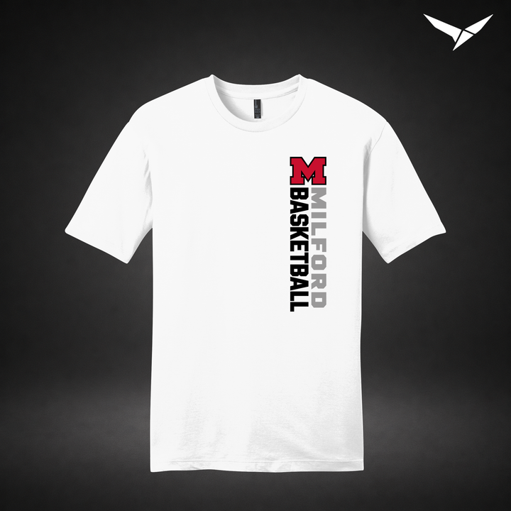 Crossover tee — white — Front