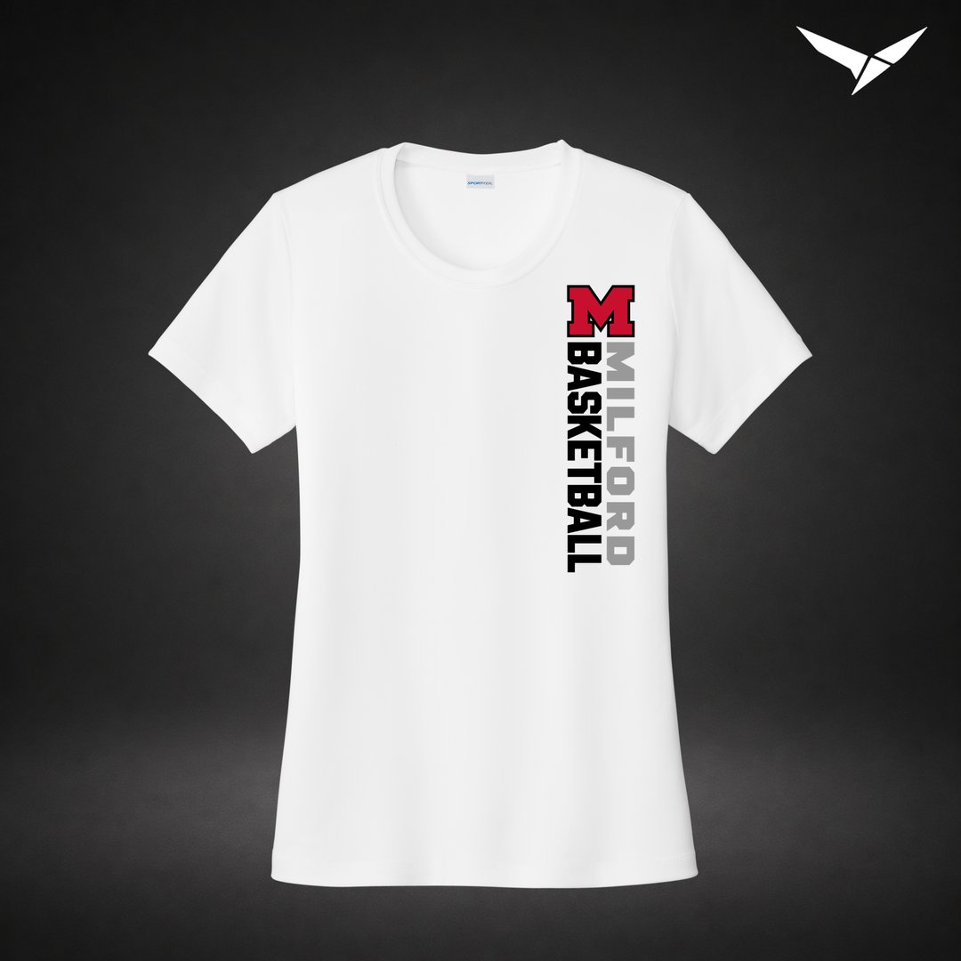 Crossover womens-performance-tee — white — Front