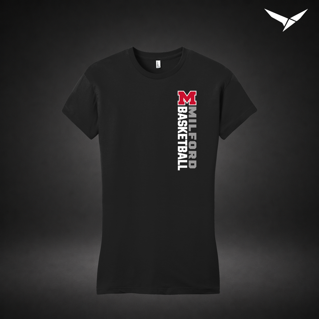 Crossover womens-tee — black — Front