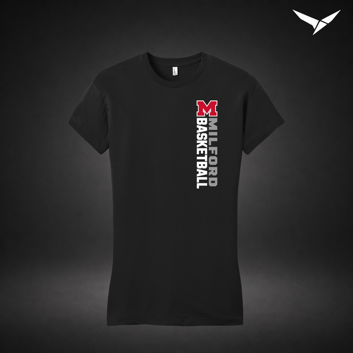 Crossover womens-tee — black — Front