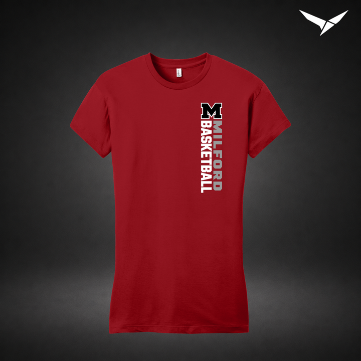 Crossover womens-tee — red — Front