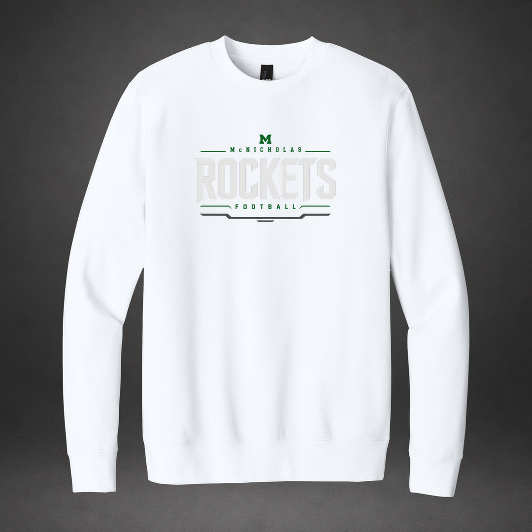 McNick Football - white - front