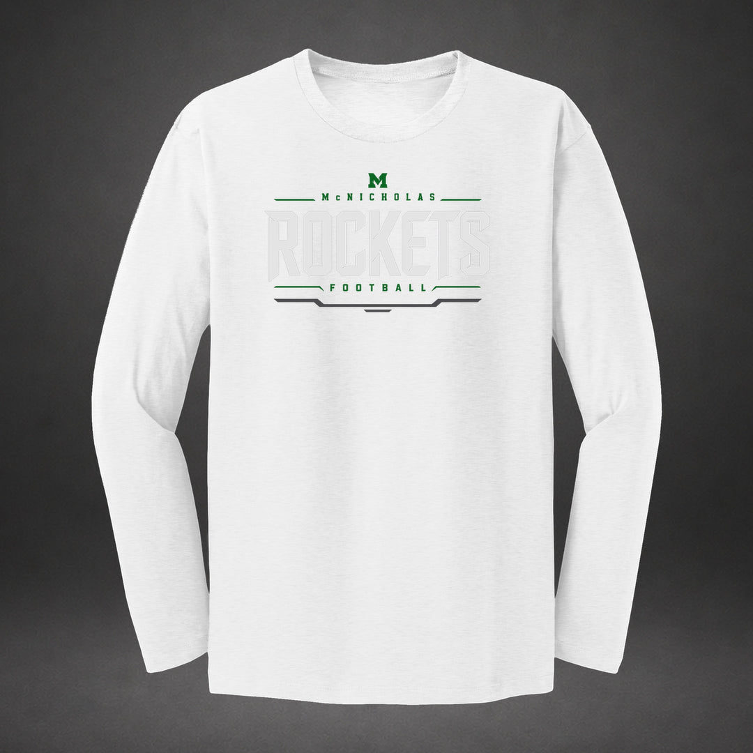 McNick Football - white - front