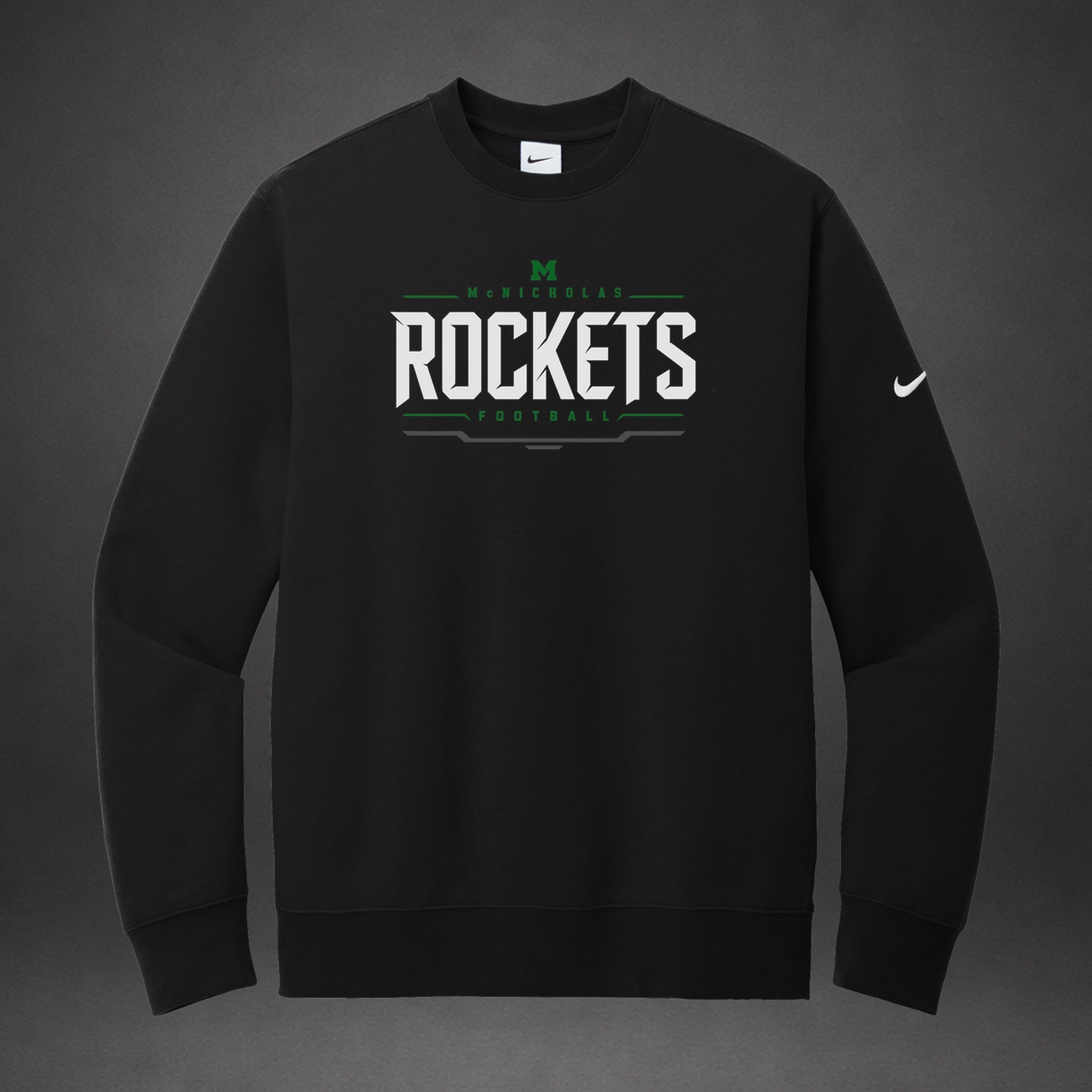 McNick Football - black - front