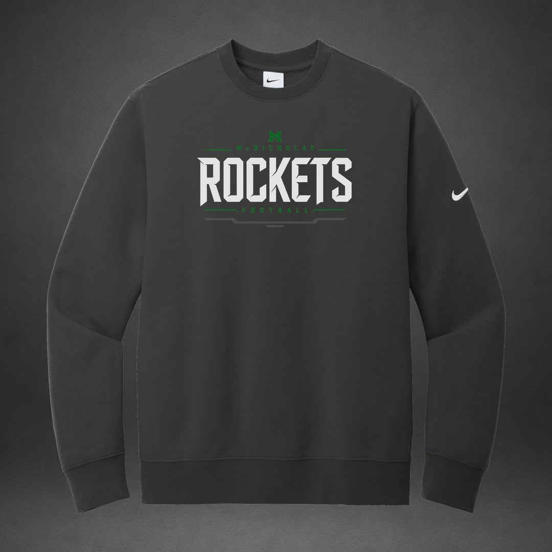 McNick Football - grey - front