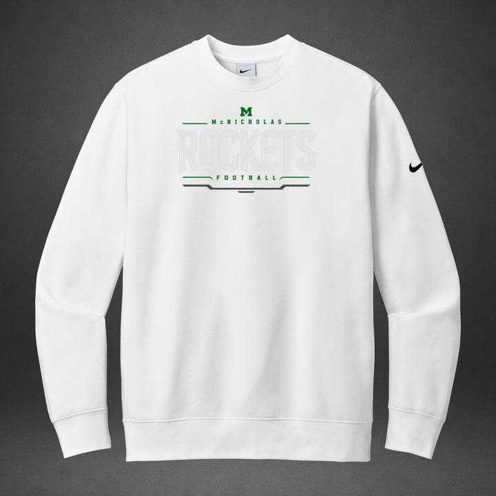 McNick Football - white - front