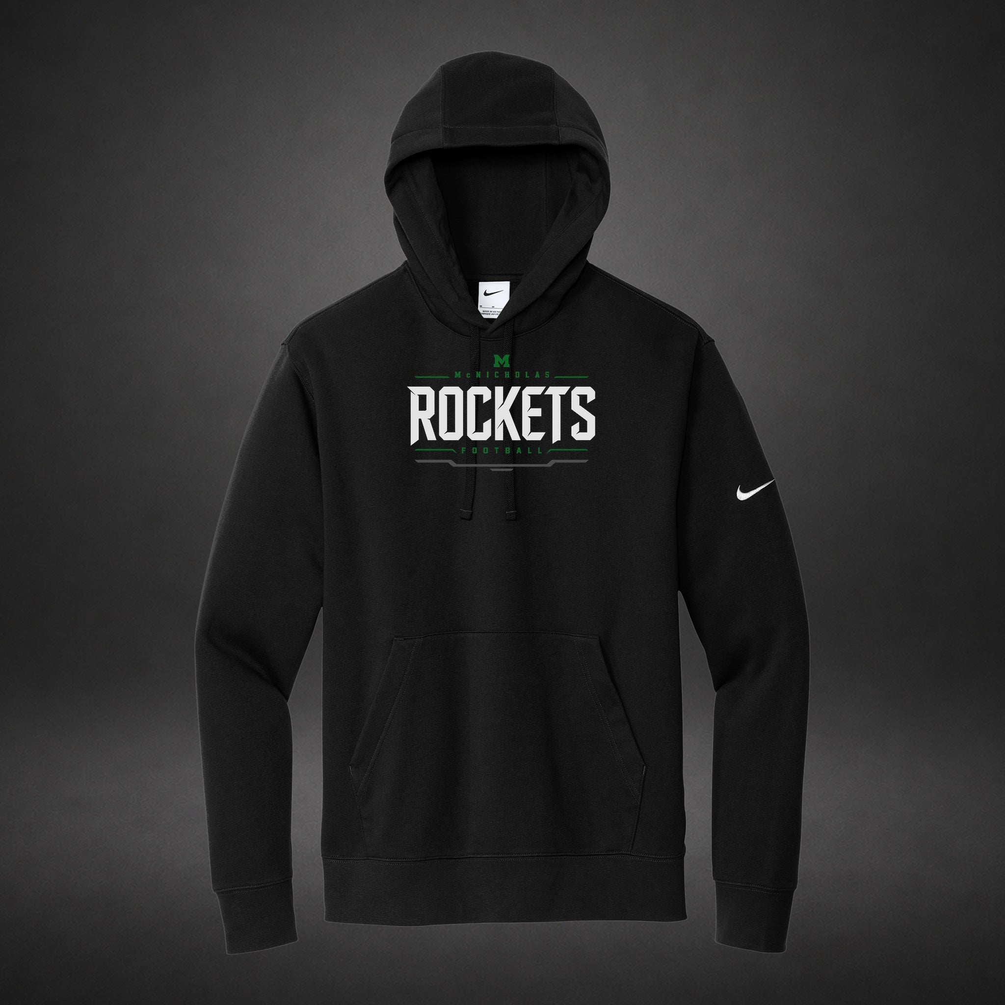 McNick Football - black - front