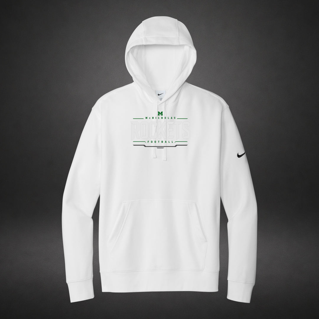 McNick Football - white - front