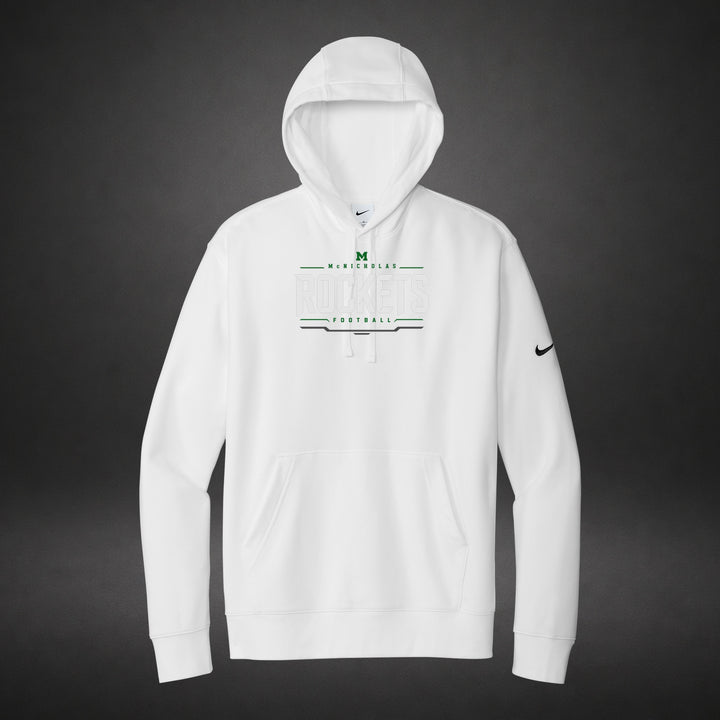 McNick Football - white - front