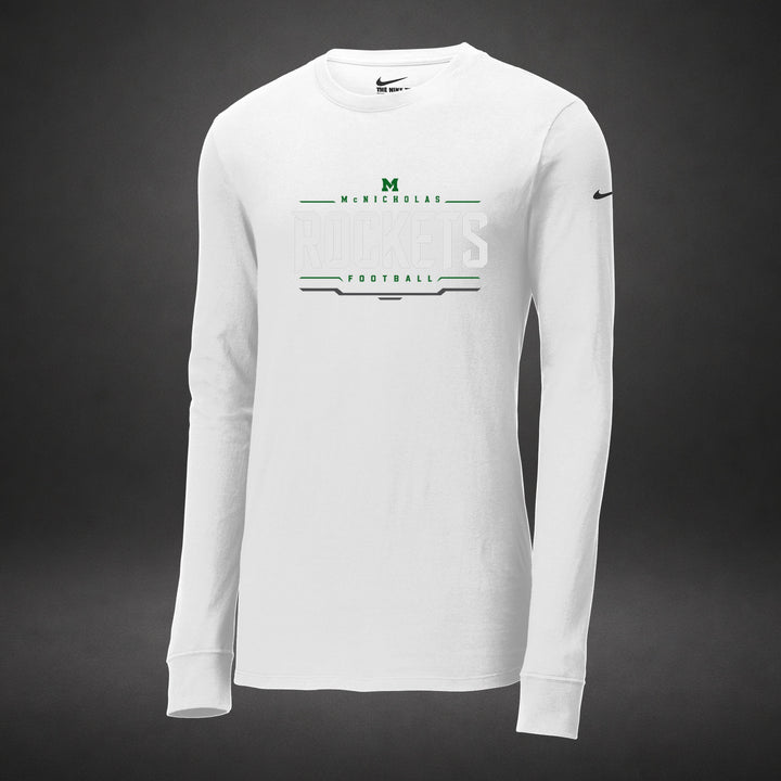 McNick Football - white - front