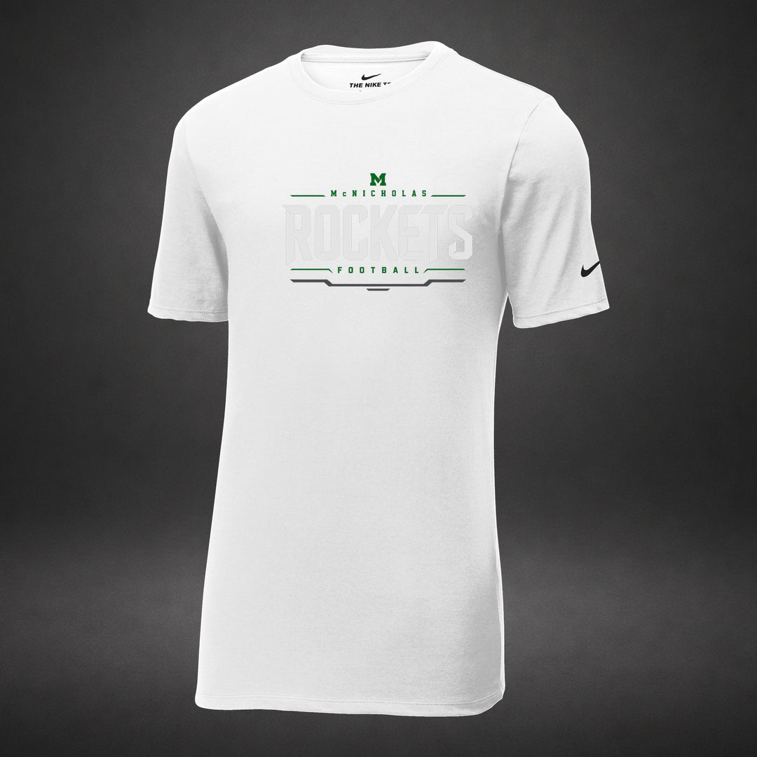 McNick Football - white - front
