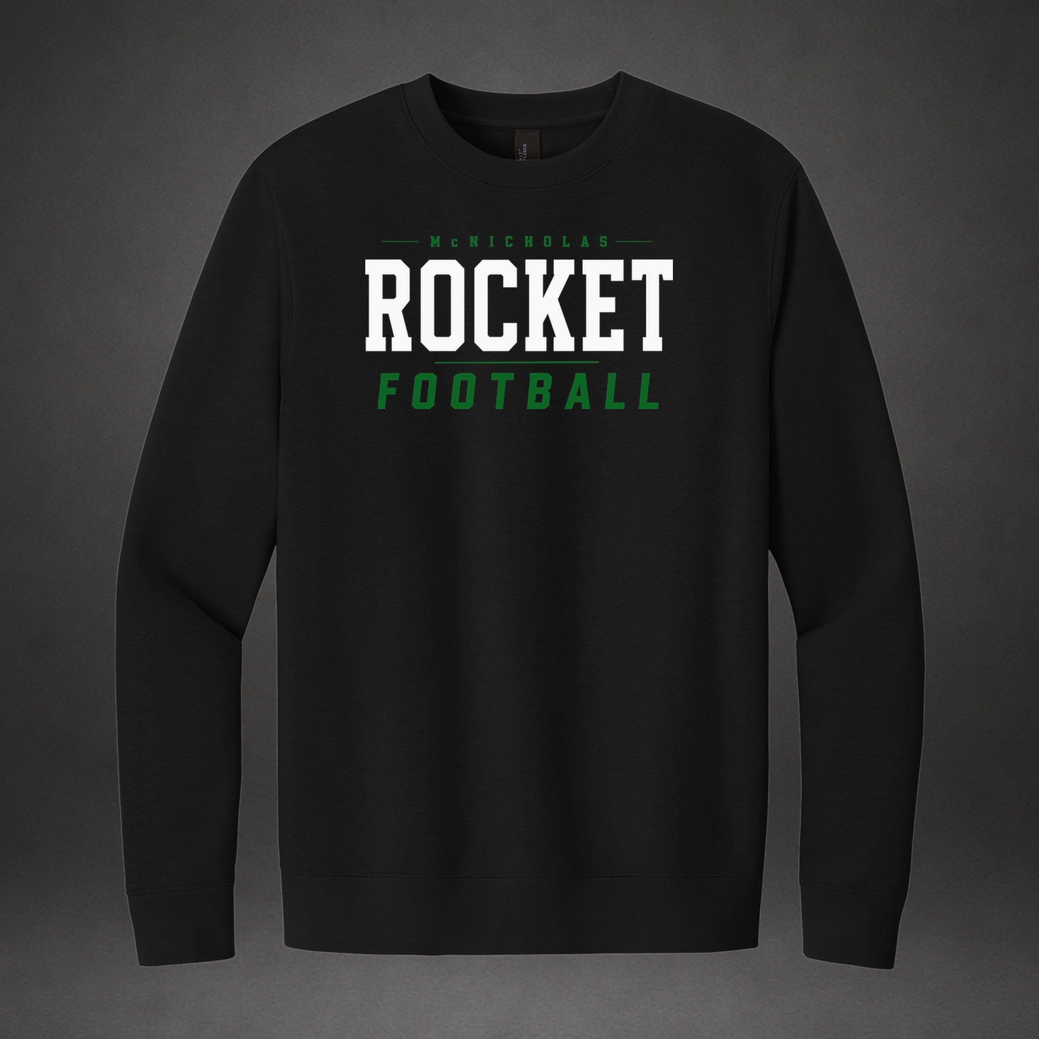 McNick Football - black - front