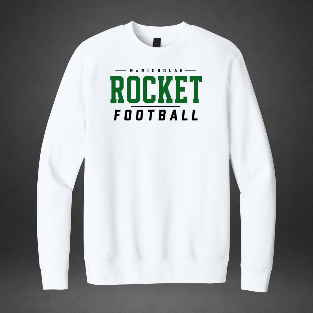 McNick Football - white - front