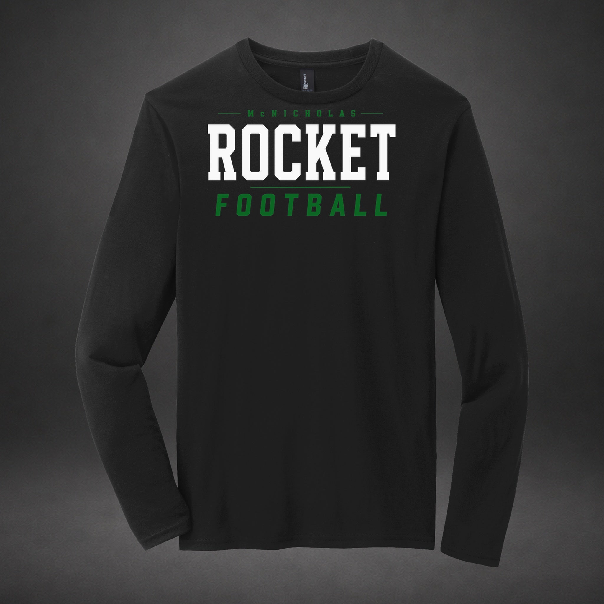 McNick Football - black - front