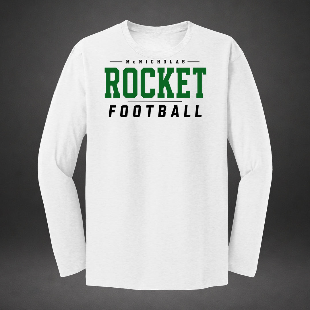 McNick Football - white - front