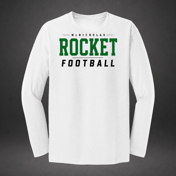 McNick Football - white - front