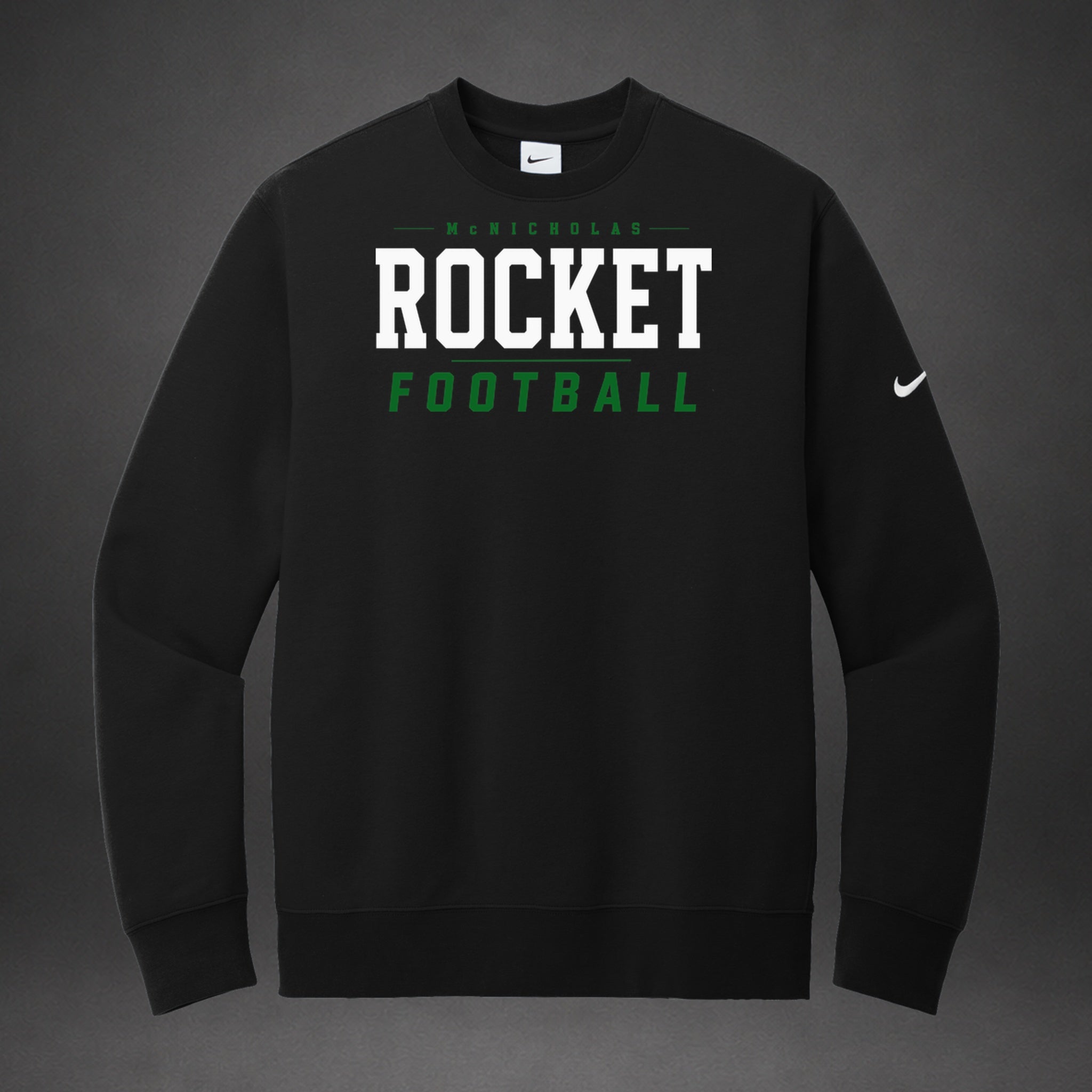 McNick Football - black - front
