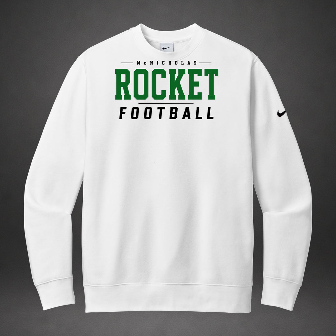 McNick Football - white - front