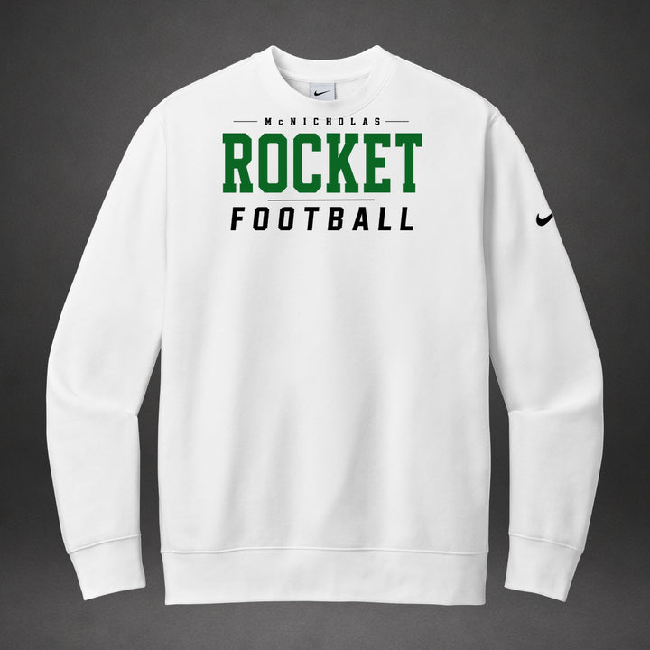 McNick Football - white - front