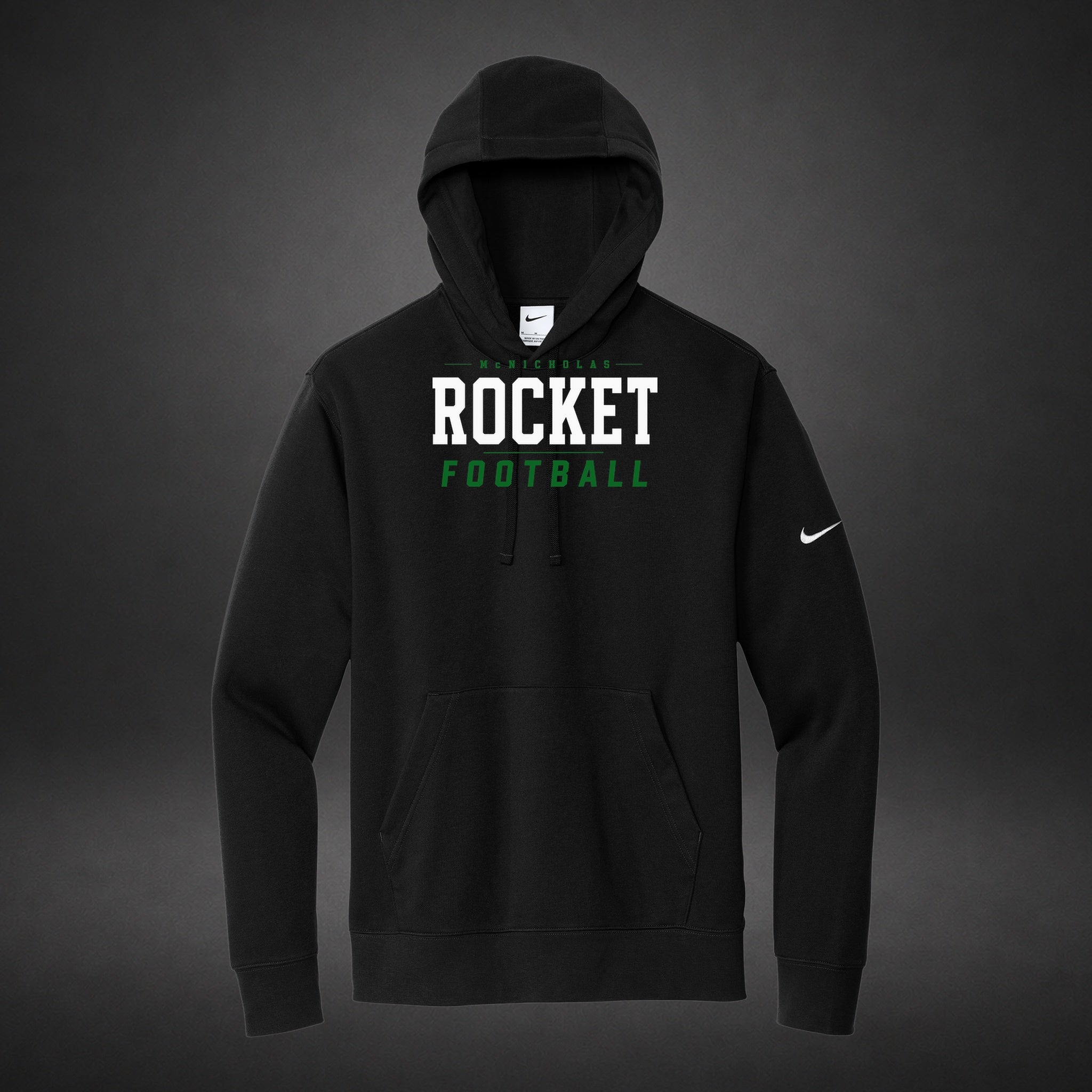 McNick Football - black - front