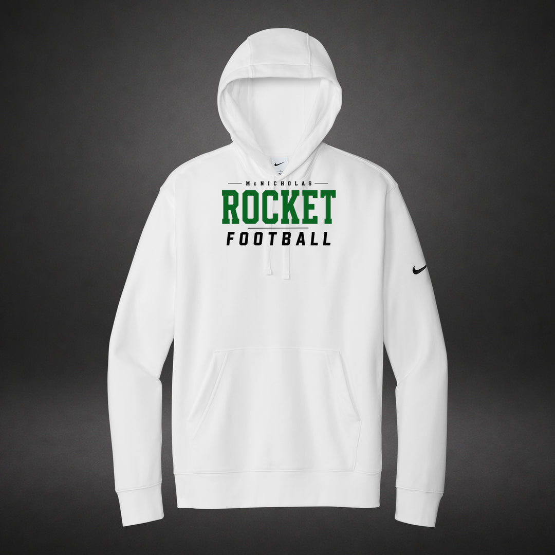 McNick Football - white - front