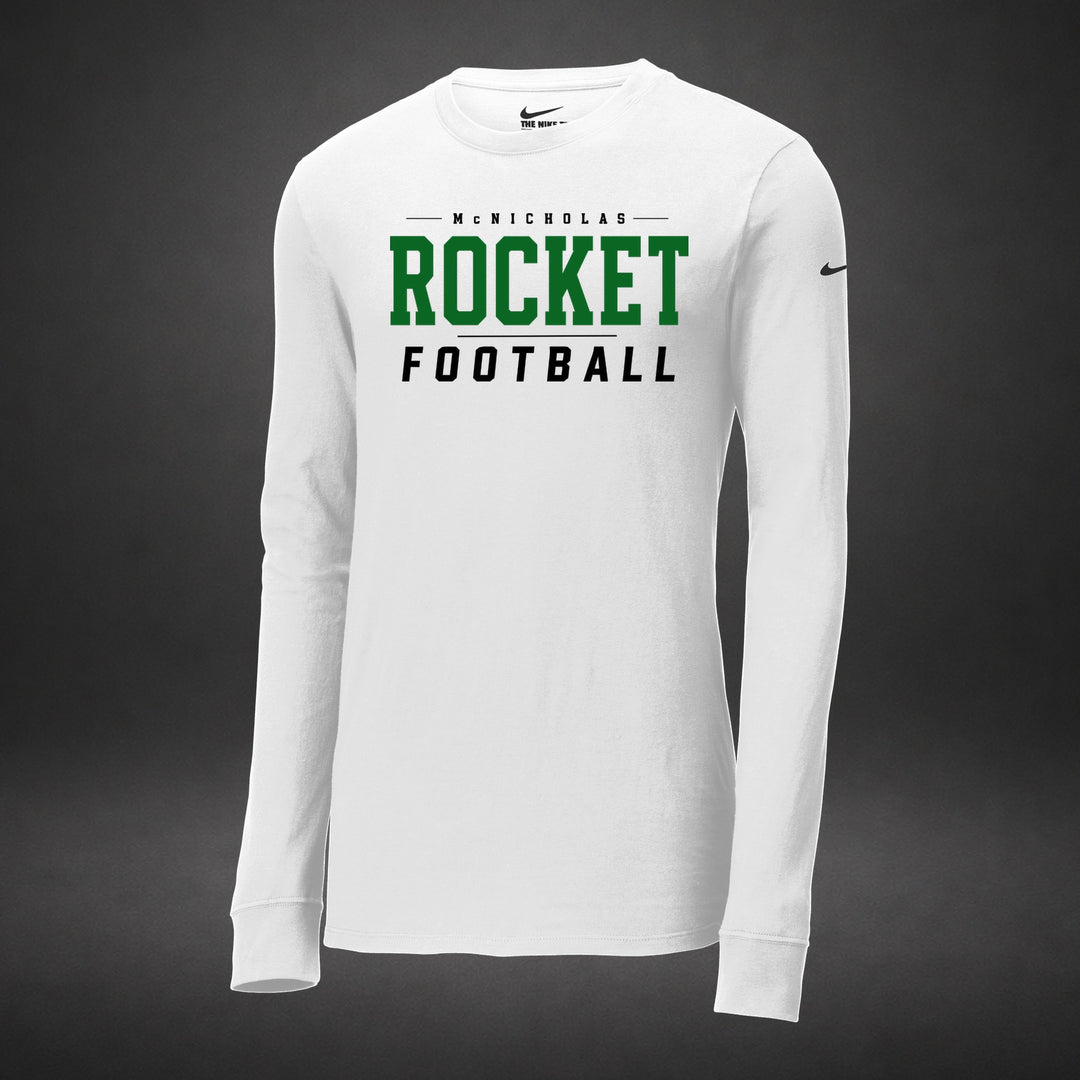 McNick Football - white - front