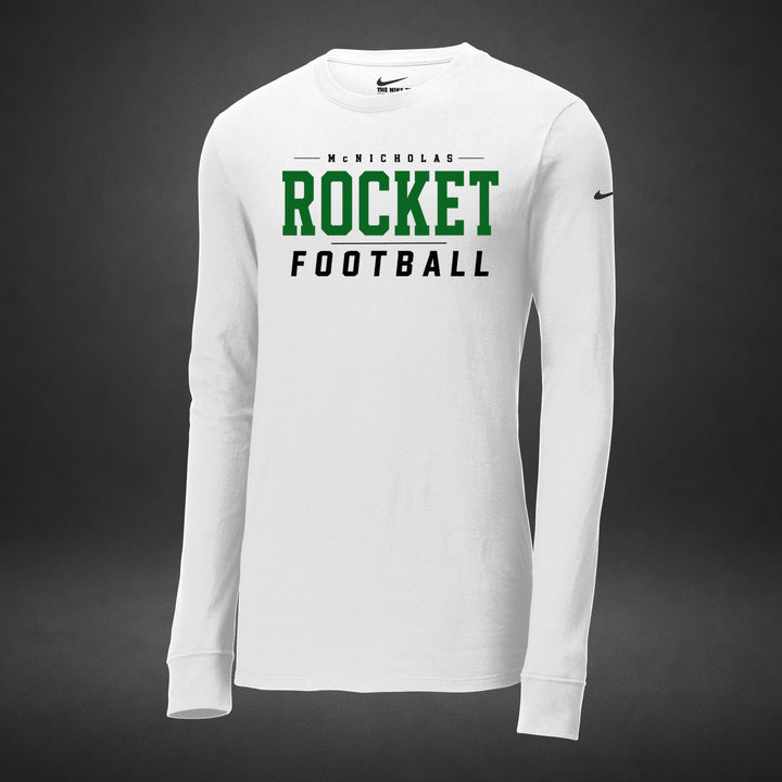 McNick Football - white - front