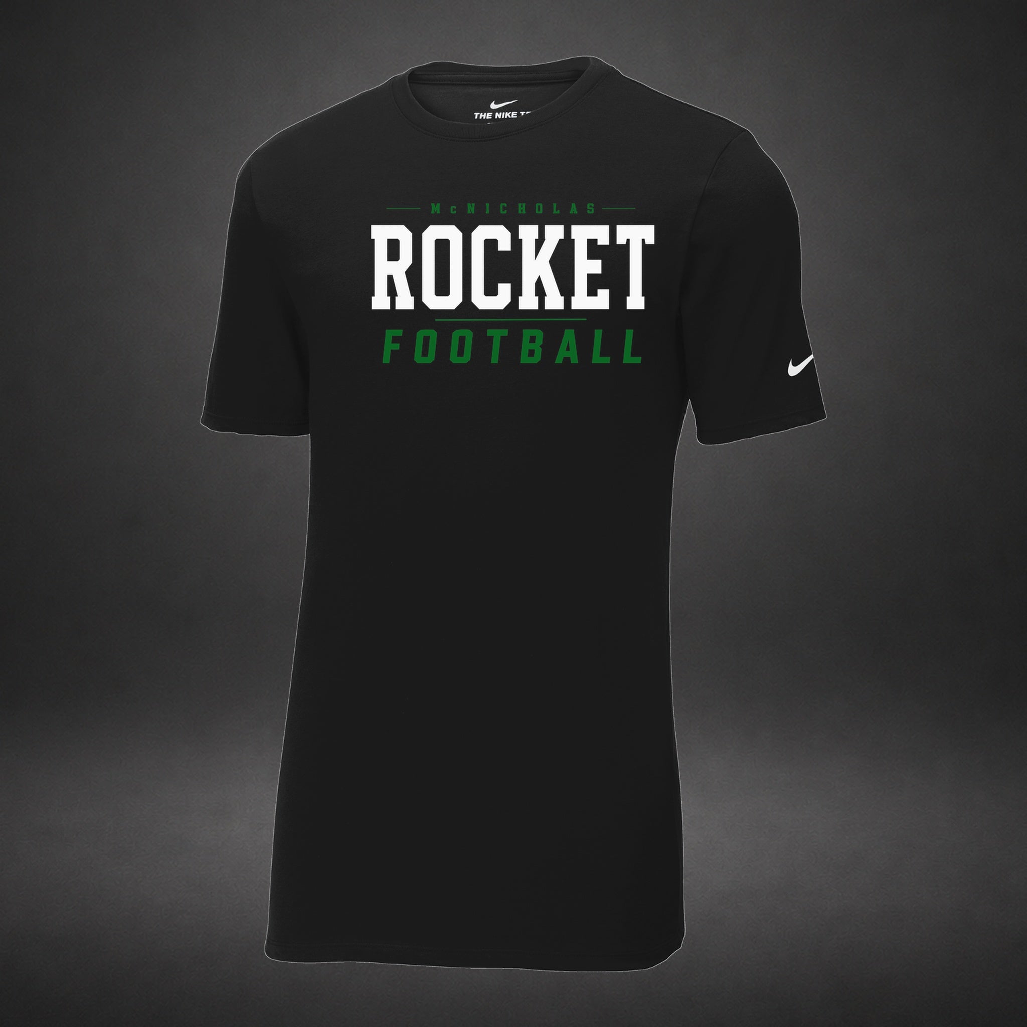 McNick Football - black - front