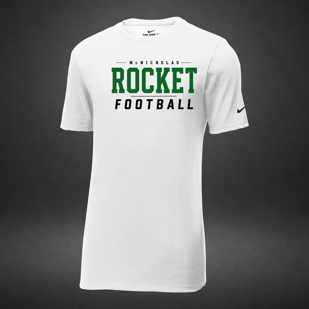 McNick Football - white - front