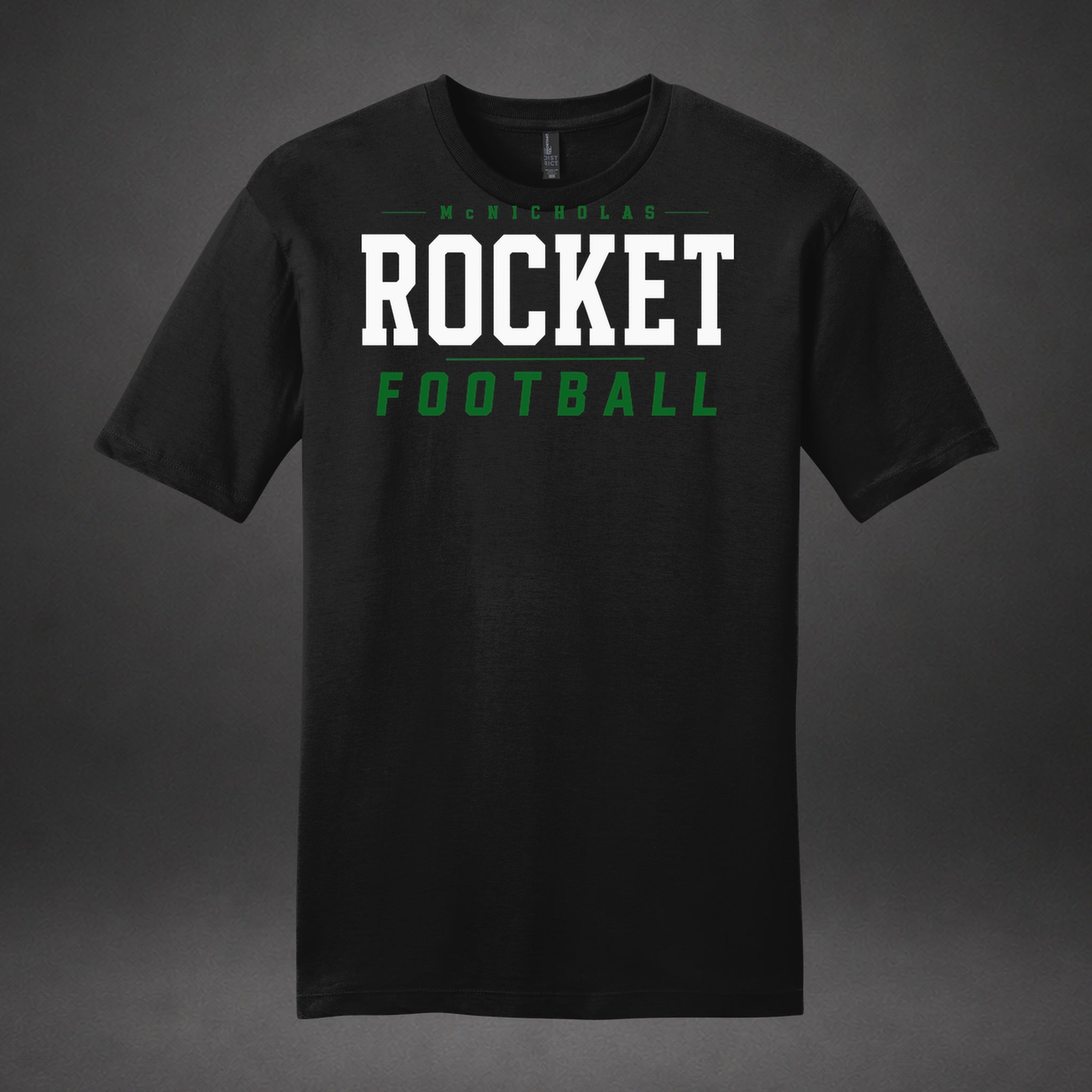 McNick Football - black - front