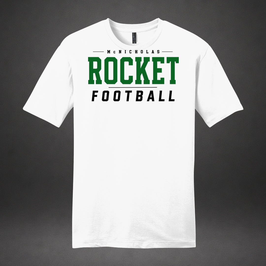 McNick Football - white - front
