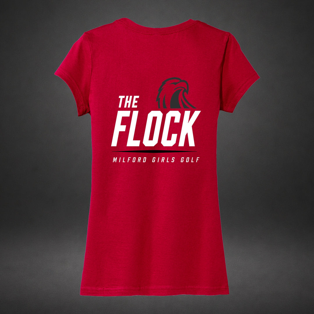 Milford Golf - red - back