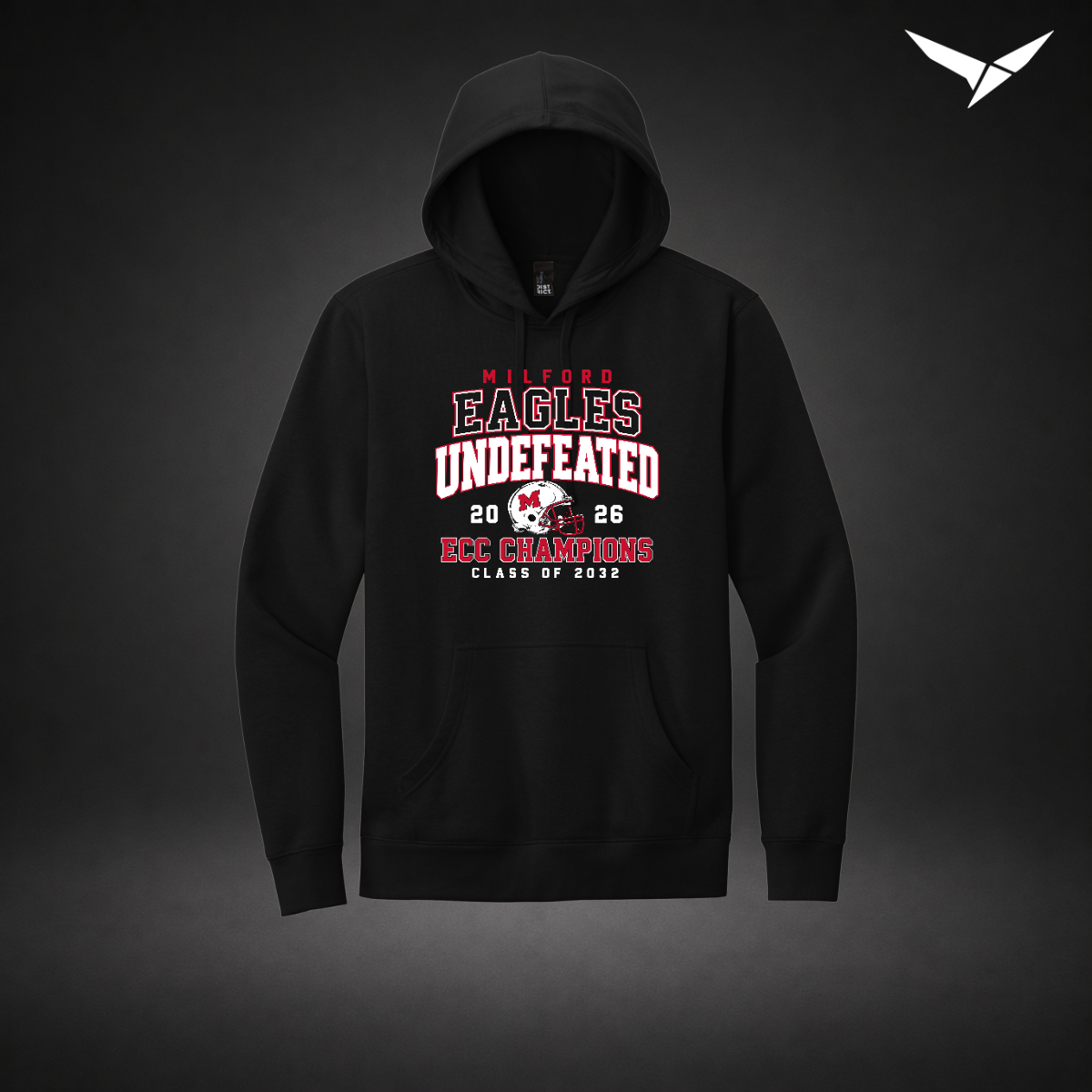 Milford 7th Grade Football Champions 2026 · Hoodie