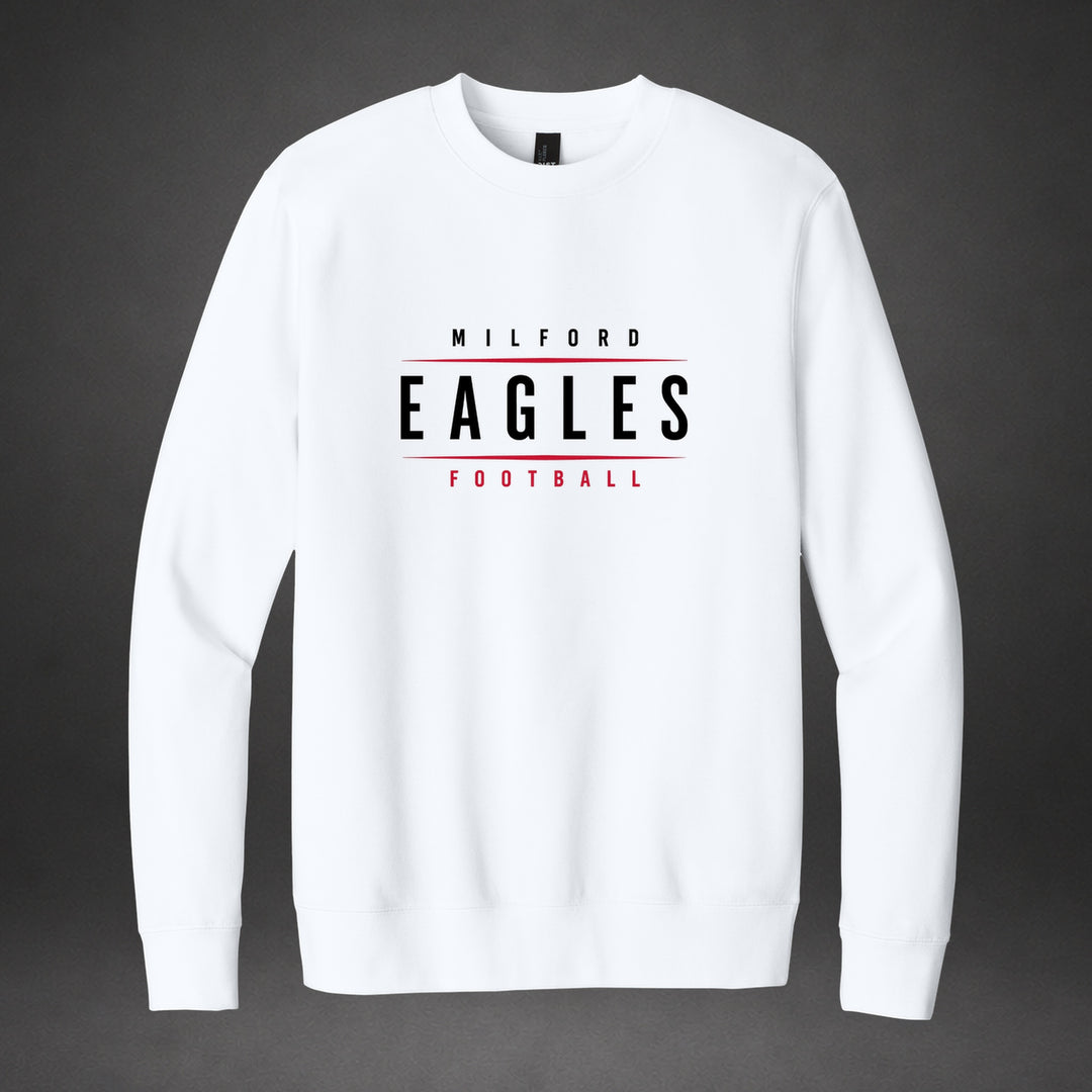 Milford Football - white