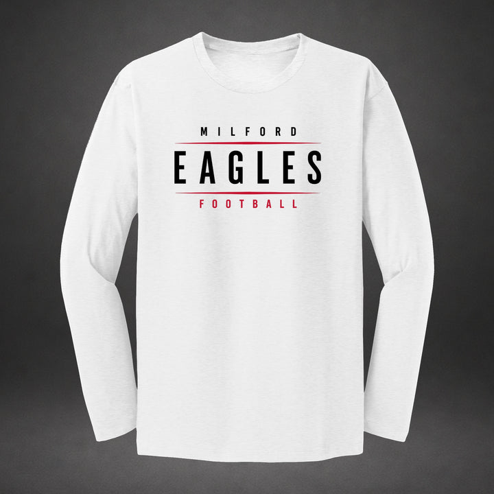 Milford Football - white