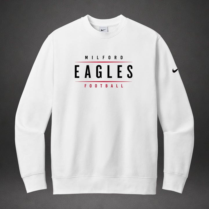 Milford Football - white