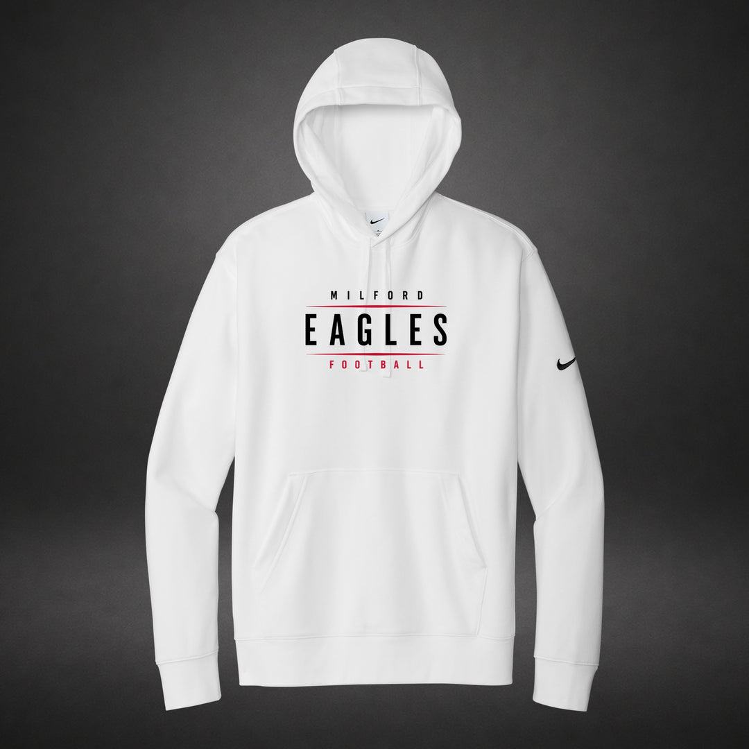 Milford Football - white