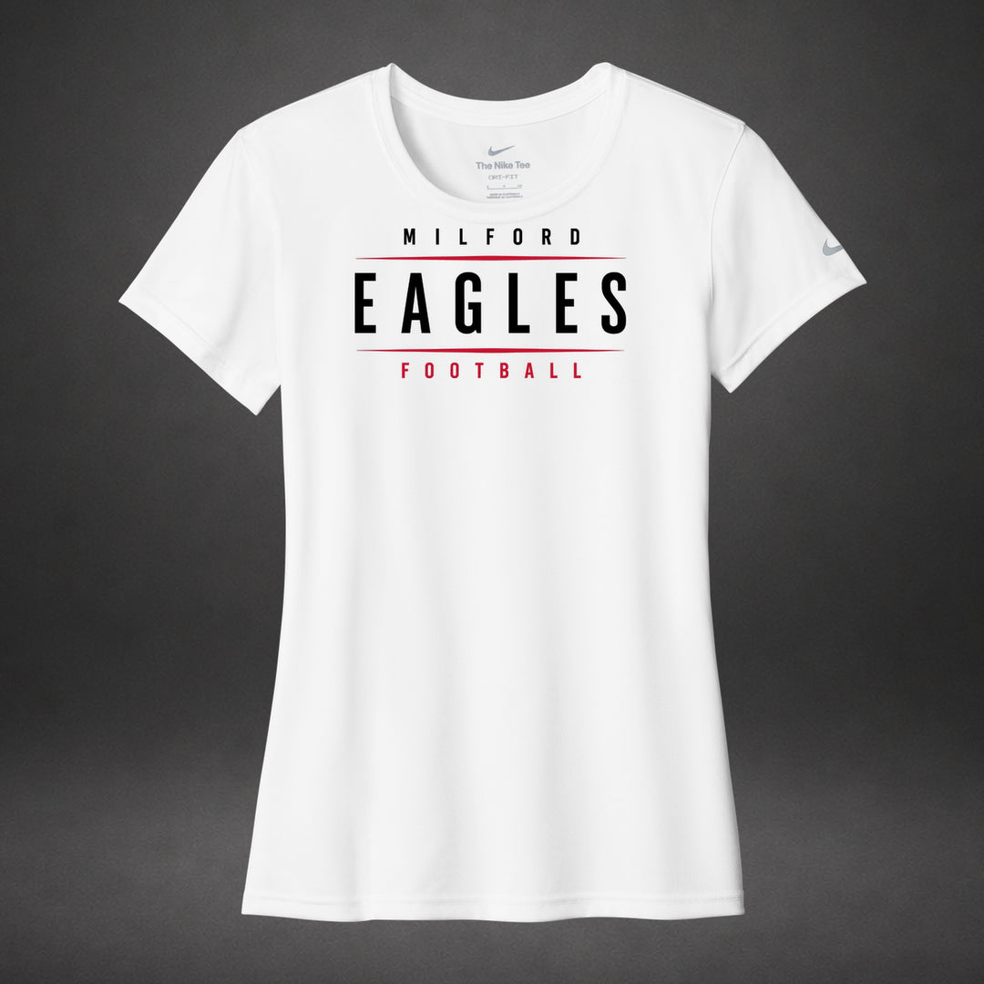 Milford Football - white