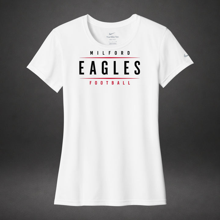Milford Football - white
