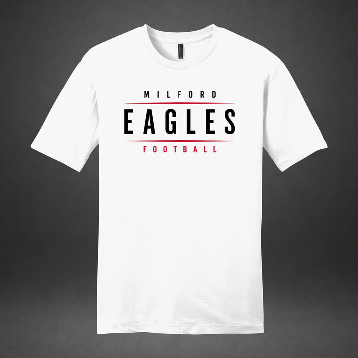 Milford Football - white
