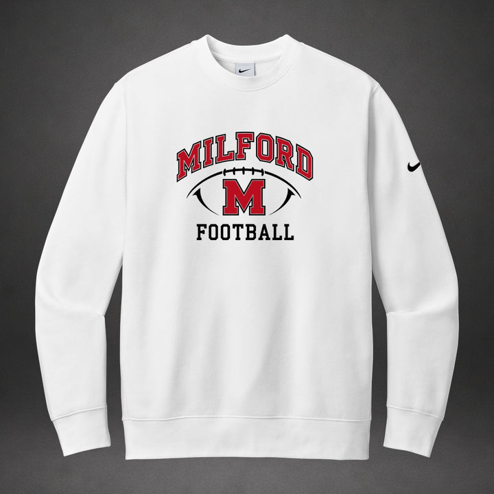 Milford Football - white