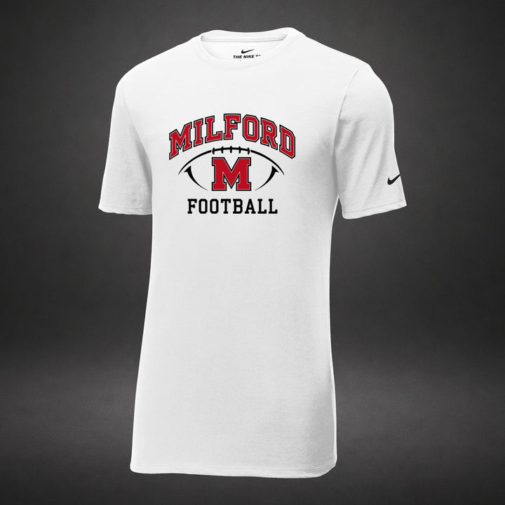 Milford Football - white