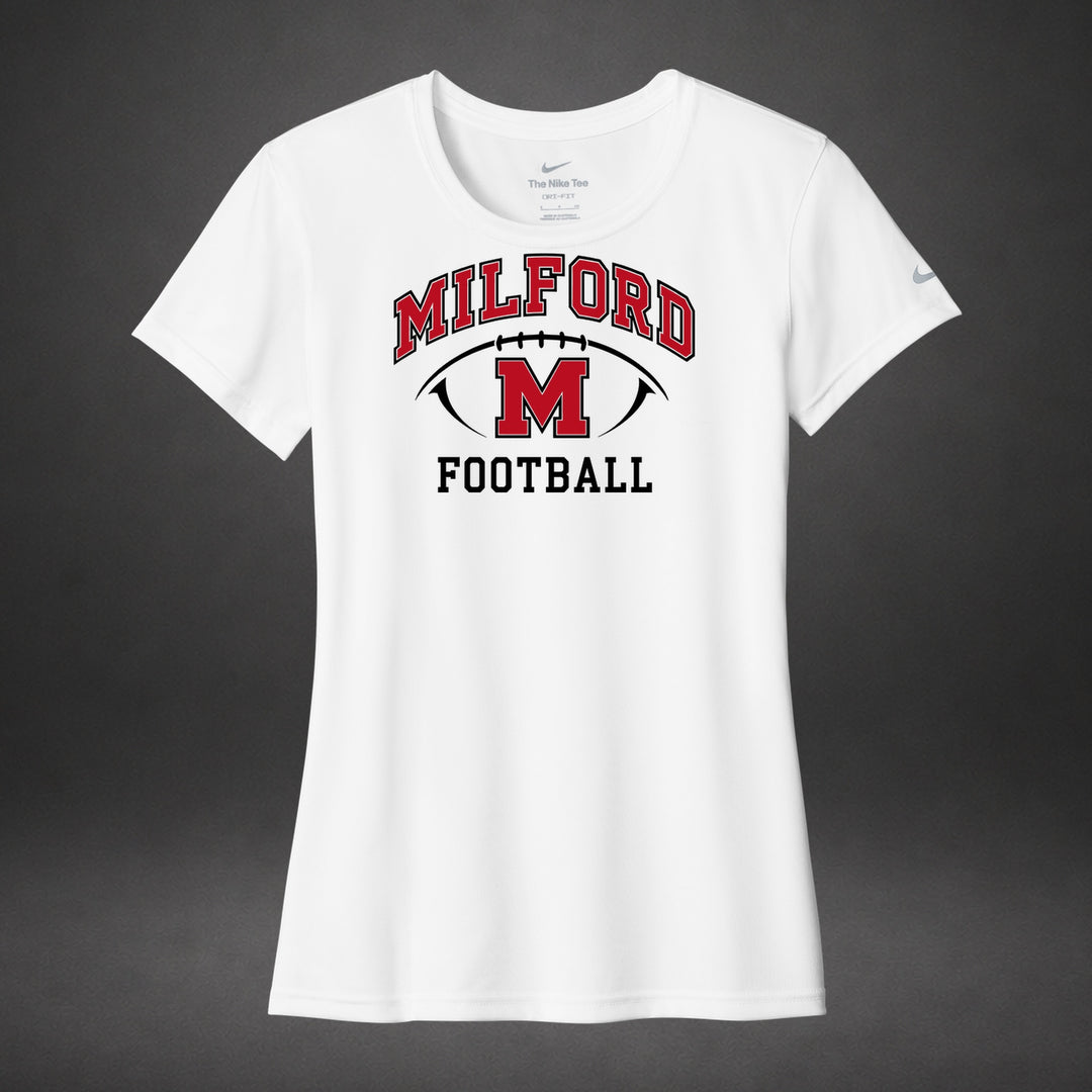 Milford Football - white