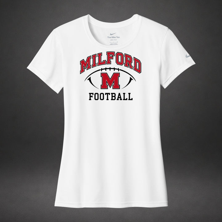 Milford Football - white