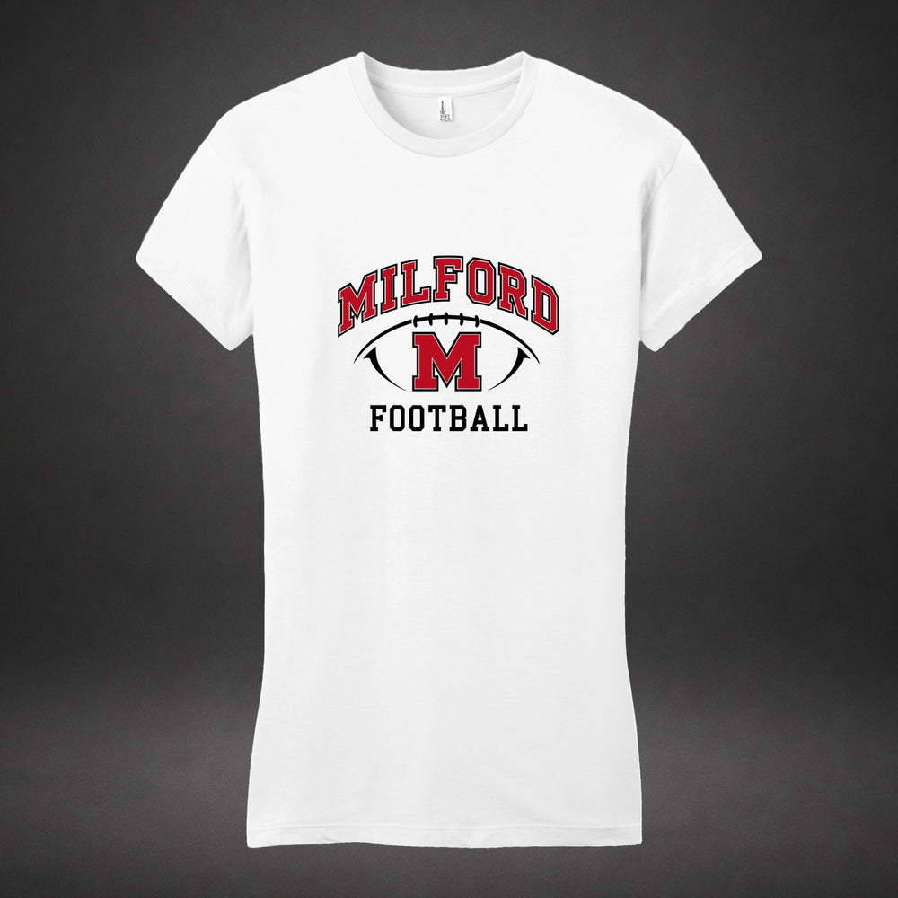 Milford Football - white
